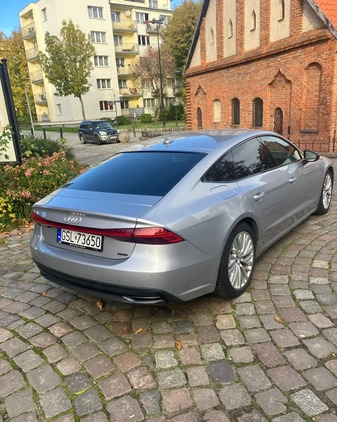Audi A7 cena 185000 przebieg: 66815, rok produkcji 2019 z Słupsk małe 106